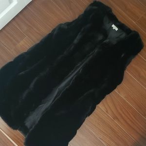 Tobi Faux Fur longline Vest